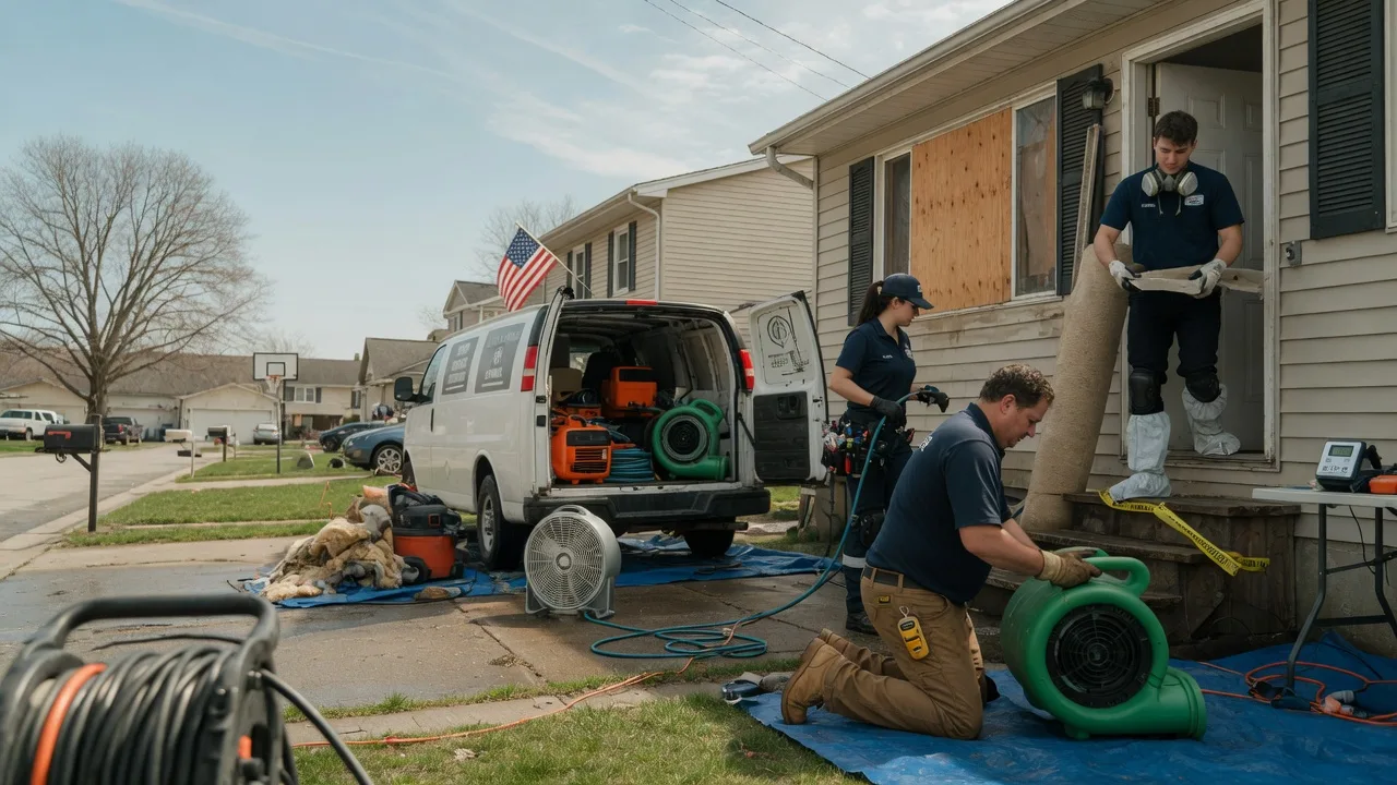 Water Damage Restoration in Iowa Park, TX near me